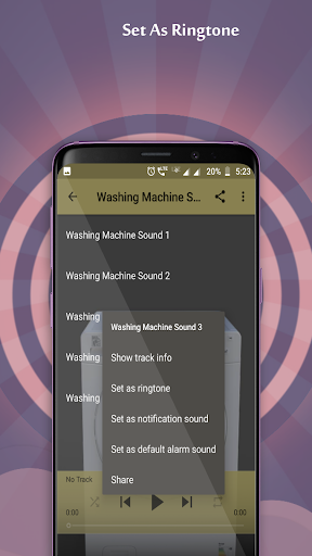 Washing Machine Sounds Screen 3