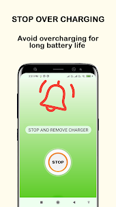 Stop over charging alert