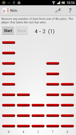 Android application Nim screenshort