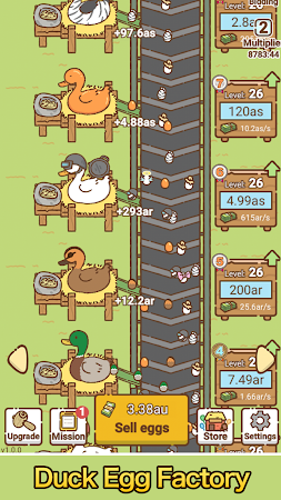 Game screenshot Idle DuckEgg Tycoon mod apk