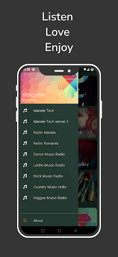 Android application Manele tech screenshort