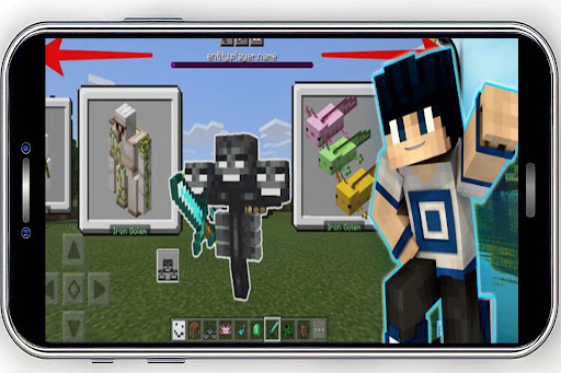 Morph Mod for Minecraft Skin