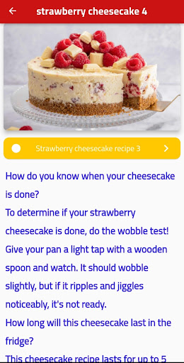 strawberry cheesecake