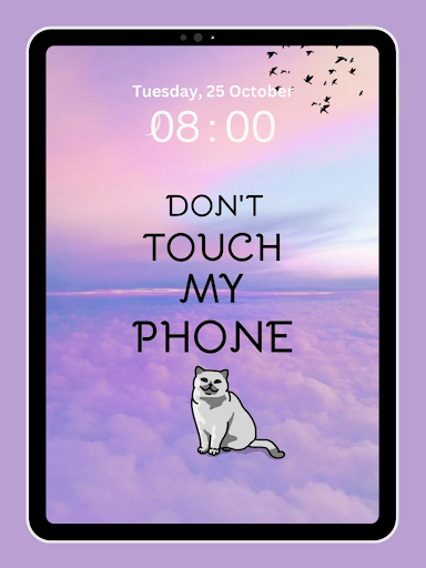 Get Off of My Phone Wallpaper