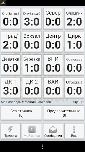 Желтое такси - водитель