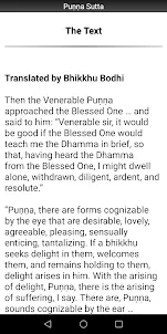 Buddhism: Punna Sutta