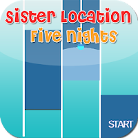 Sister Location Piano Tiles - Five Nights