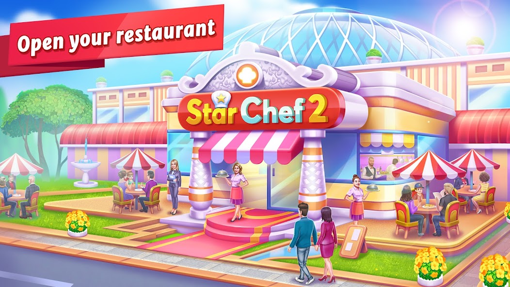 Star Chef 2: Restaurant Game 1.6.62 APK + Mod (Unlimited money) untuk android