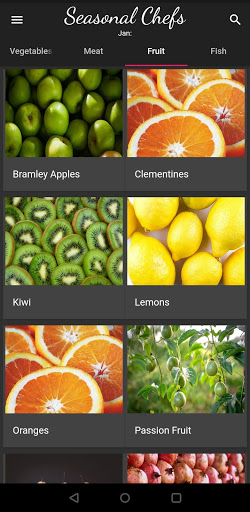 Seasonal Chefs Screen 3