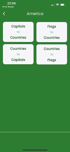 Quiz Capitals of the World Screen 2
