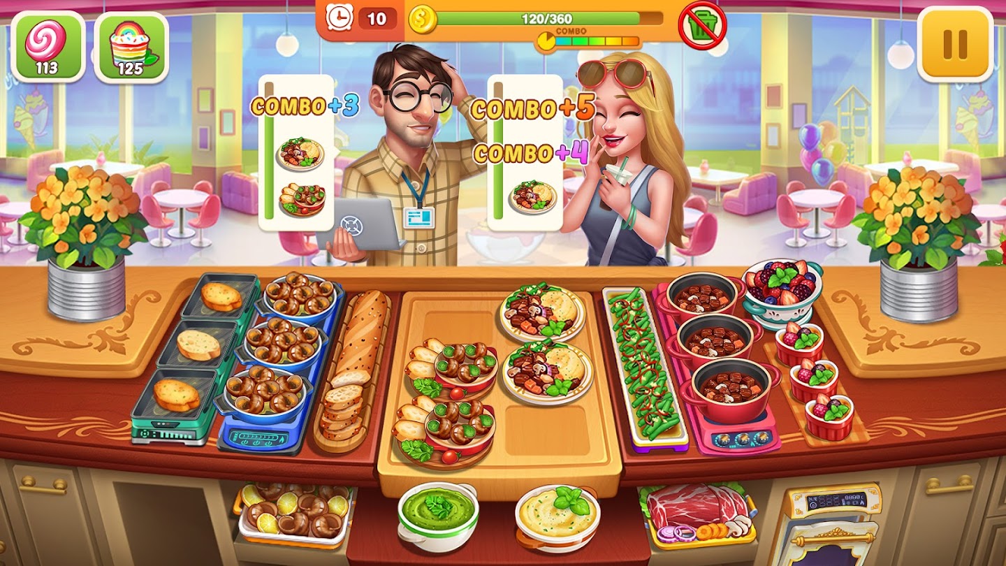 Cooking Hot: My Restaurant Cooking Game (Mod Money