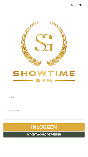 Android application Showtime Gym screenshort