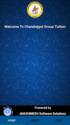 Android application Chandrajyot Group Tuition screenshort