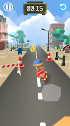 Pizza Racer | Delivery Traffic Scooter