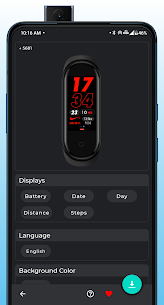 Mi Band 4 Zifferblätter PRO MOD APK 3