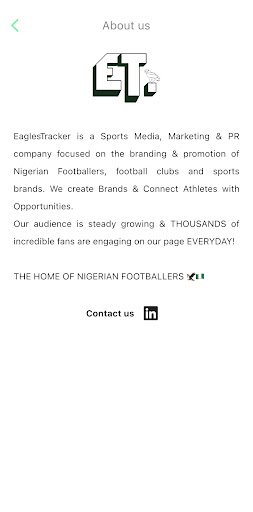 EaglesTracker Screen 3