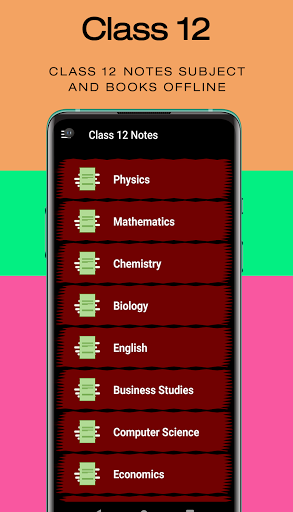 Class 12 Notes Offline CBSE Screen 2