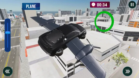 Real 3D: Flying Car Simulator