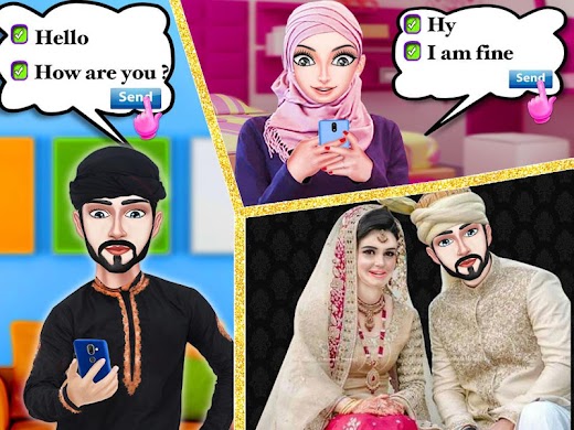 Android application Indian Kashmiri Wedding Girls screenshot