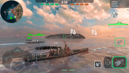 Warships Universe: Naval Battle MOD APK 0.8.2 (Unlimited Diamond) 14
