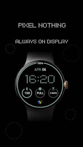 Android application Nothing - Pixel Watch Face screenshort