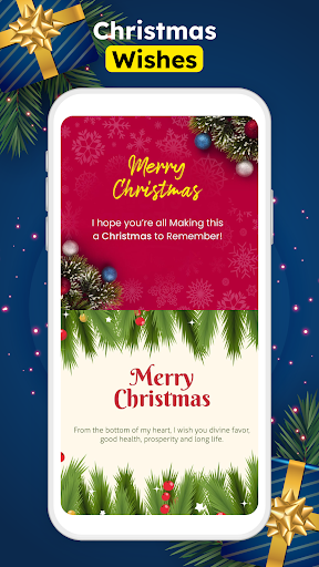 Merry Christmas Wishes Screen 2