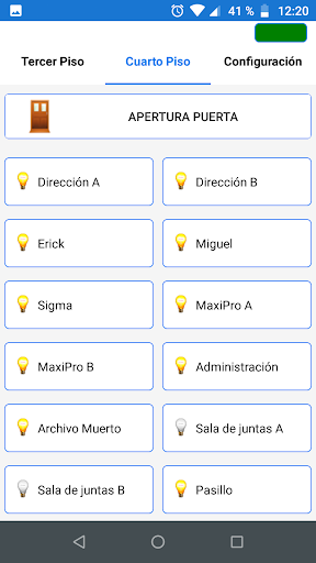 Android application INSAI Edificio screenshort