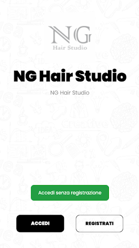 Android application NG Hair Studio screenshort