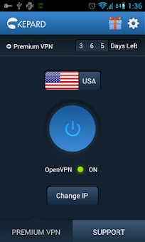 Kepard VPN screenshot 3
