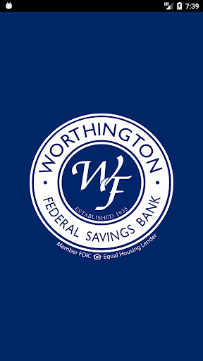 Android application Worthington Federal Savings screenshort