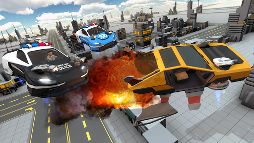 Android application Flying Car screenshort