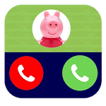 Cover Image of Baixar fake Call Pig Prank Peppcal Pro 1 APK