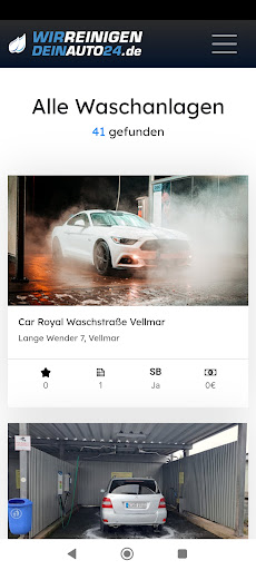wirreinigendeinauto24 Screen 2