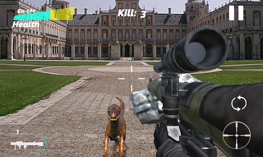 Android application Jurassic Hunter AR screenshort