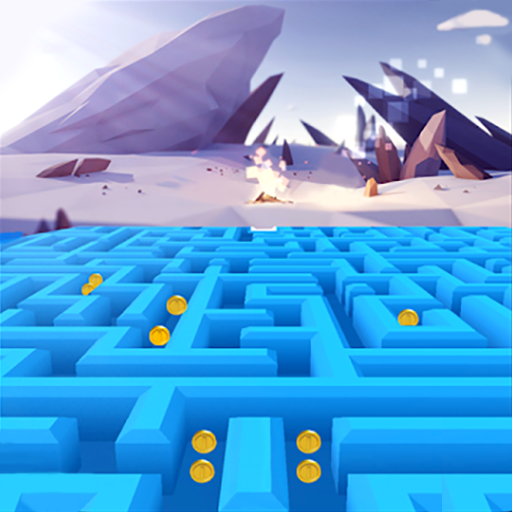 3D Maze logo