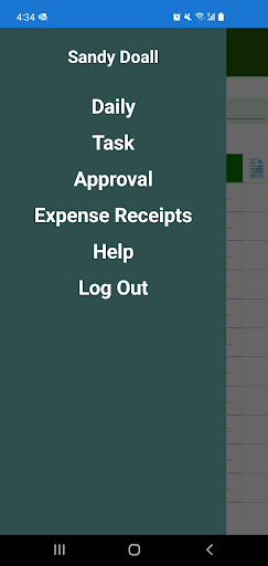Android application eFAACT Mobile screenshort