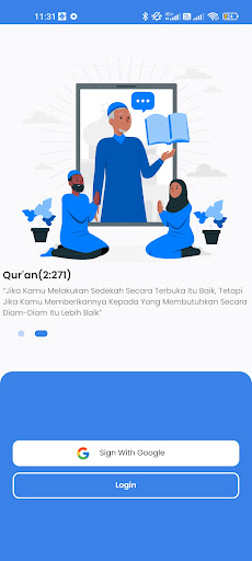 Android application Tangan Langit screenshort