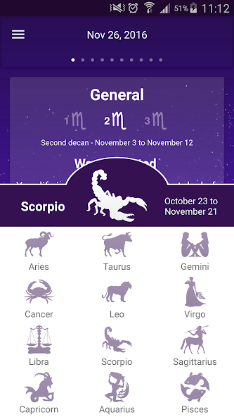 My daily horoscope PRO banner
