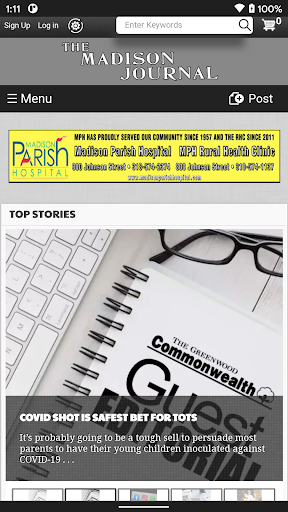 Madison Journal Screen 2