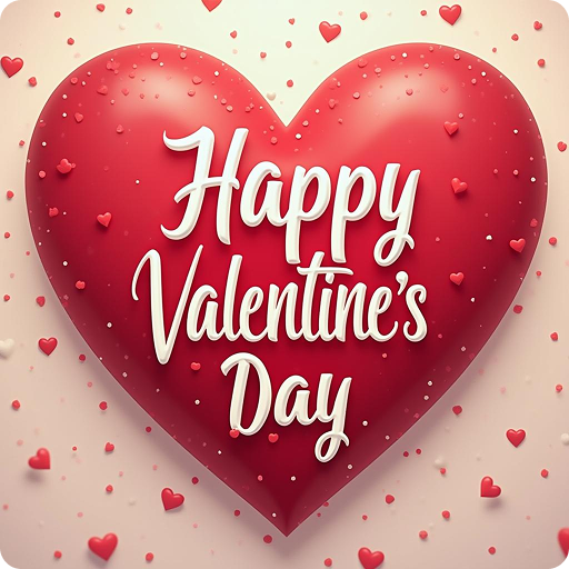 Valentines Day Card Maker Love Logo