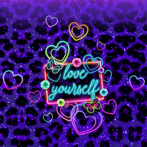 Neon Mood Love - Wallpaper logo
