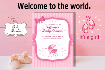 Welcome to the world baby on sale shower invitations