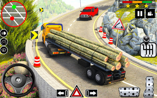 Log Transporter Truck Driving : Truck Games 2021 screenshots 22