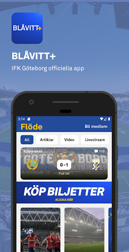 Blåvitt+ screenshot 1