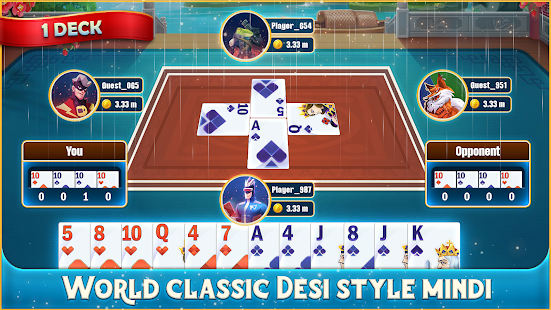 Mindi - Indian Card Game 3.8 APK screenshots 3