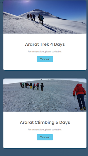 Android application Climbing Ararat screenshort