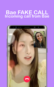 Screenshot 4 NMIXX Bae Fake Call android