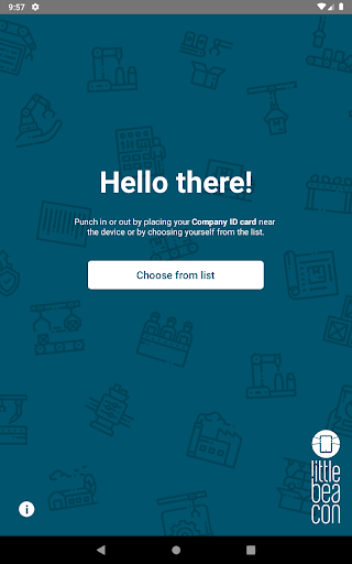 Android application Come and Go screenshort