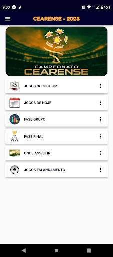 Campeonato Cearense de Futebol Screen 2