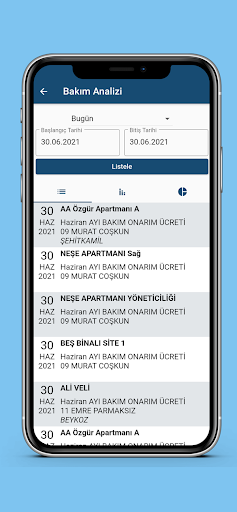 SZG Bakım Mobil Screen 2